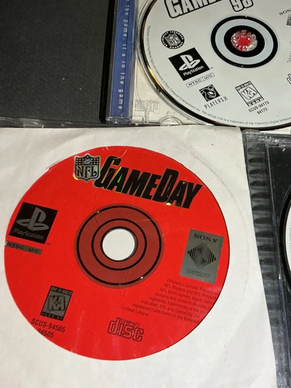 NFL Gameday NFL Gameday 98 & MLB 2000 for Sony PlayStation one PS1